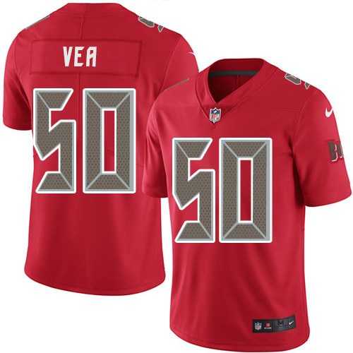 Nike Buccaneers 50 Vita Vea Red Color Rush Limited Jersey Dzhi,We sell and wholesale Nike Buccaneers 50 Vita Vea Red Color Rush Limited Jersey Dzhi on line form chian!